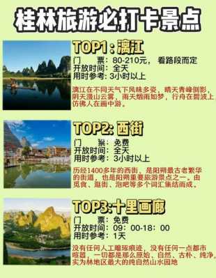 桂林旅游出行必备物品清单图片（桂林旅游出行必备物品清单图片大全）