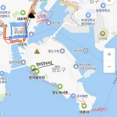 釜山旅游出行攻略大全图（釜山旅游地图）